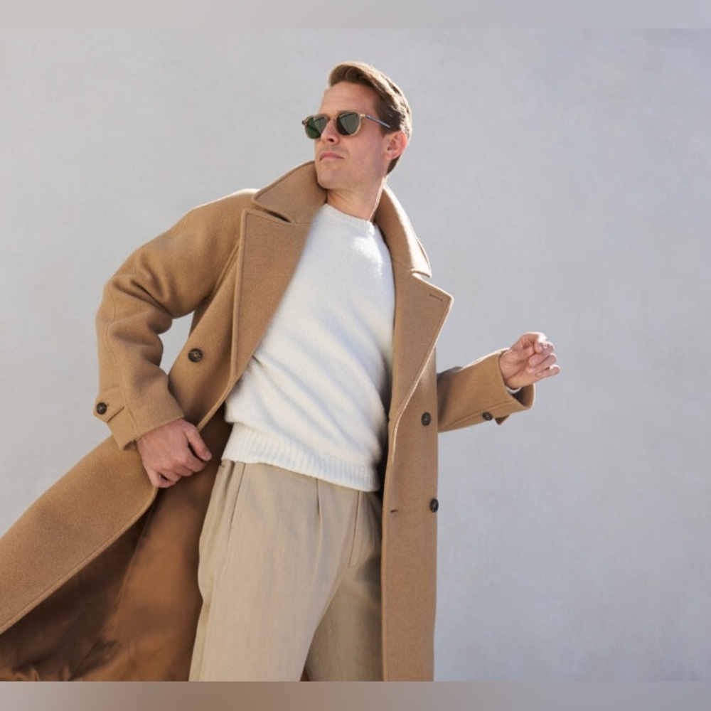 AYR The Big Win double breasted wool coat NWOT - Picture 3 of 10